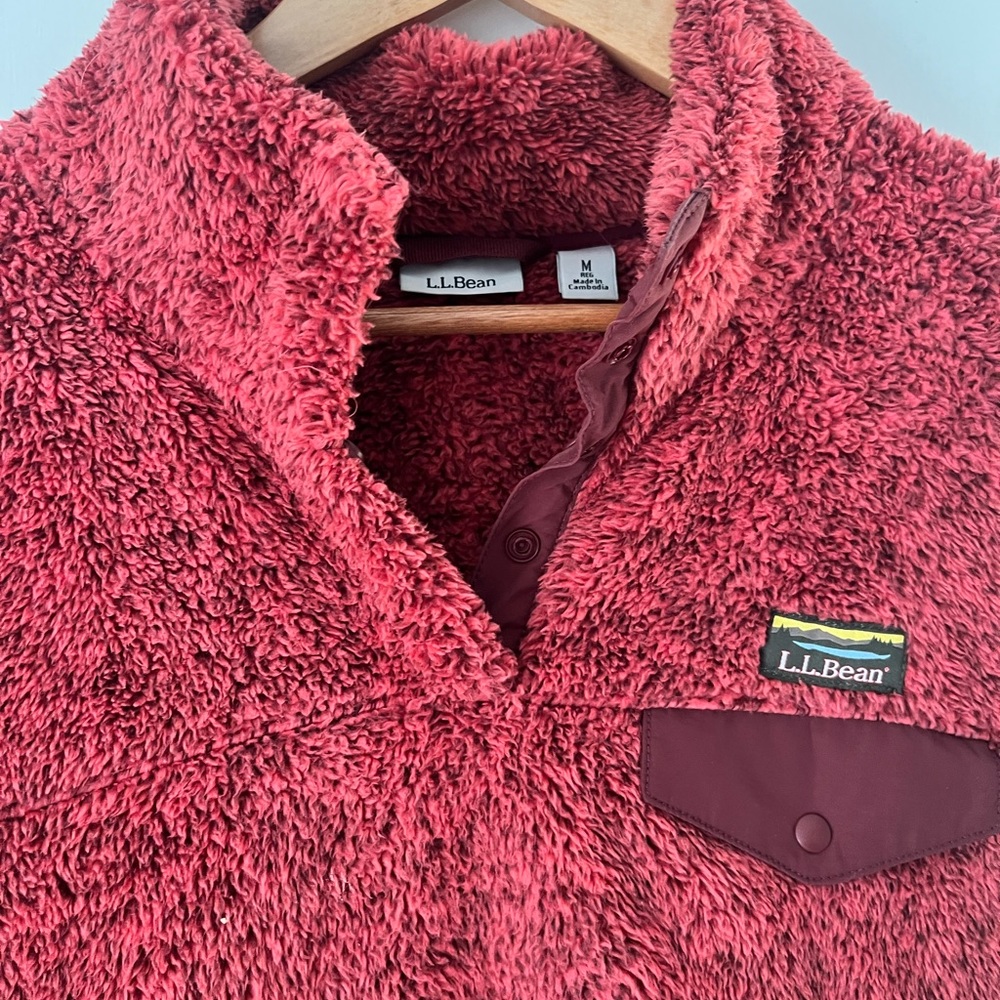 L.L.Bean Hi-Pile Fleece Pullover